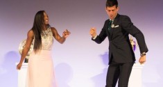Djoko Serena dancing