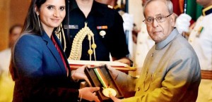 sania mirza honoured