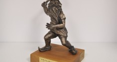 Krasnal tenisista statuetka z brązu - nagroda dla triumfatora singla Wrocław Open 2016 (1)