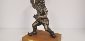 Krasnal tenisista statuetka z brązu - nagroda dla triumfatora singla Wrocław Open 2016 (1)