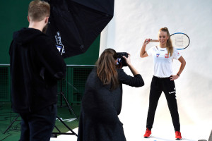 Photo Session of Fed Cup Team